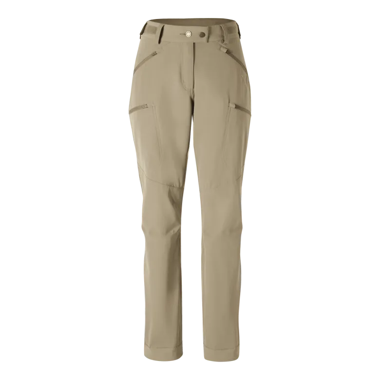 Abisko Light Strechbyxor W | Dam | Mole Brown