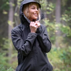 Abisko 3L jacka W | Dark Anthracite