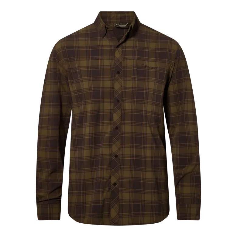 Abisko Trekking L/S InsectSafe Shirt | Green