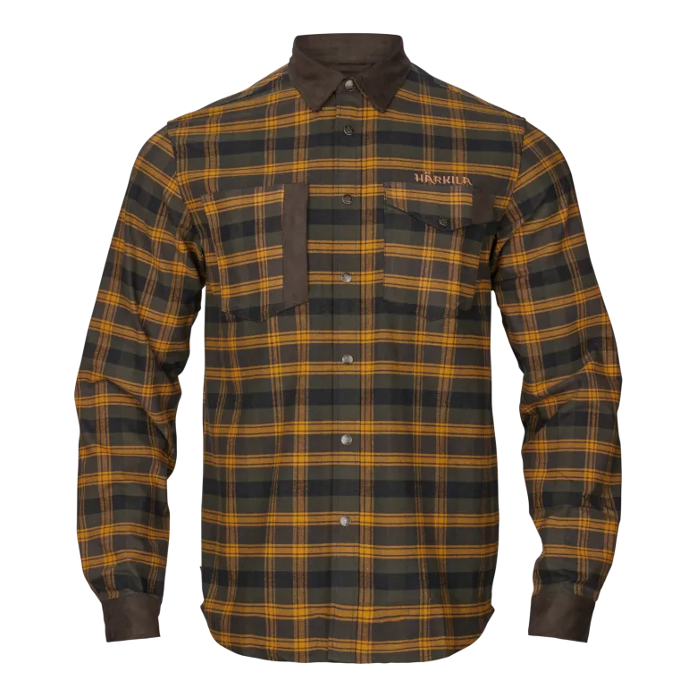 Aivak L/S skjorta | Buckthorn brown
