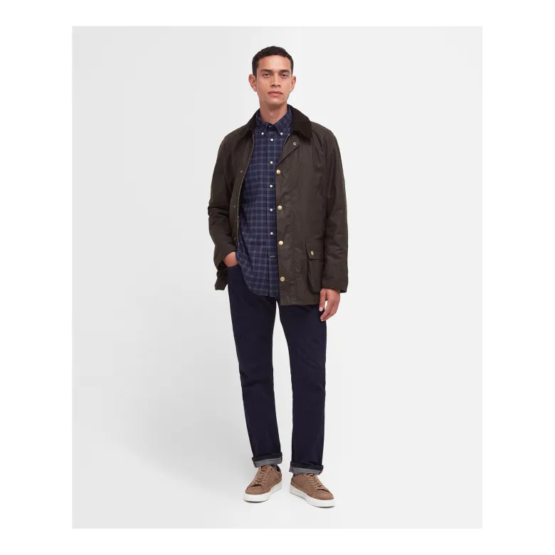 Ashby Wax Jacket | Olive