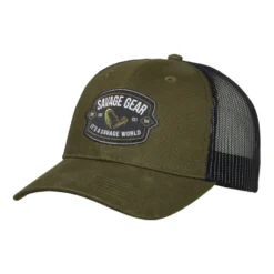 Badge Trucker Cap | Green