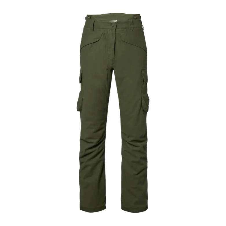 Basset Chevalite Fill60 Pants Women | Dark Green