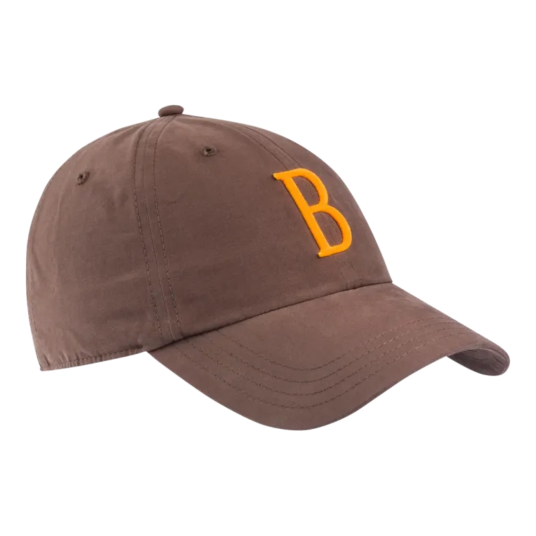 Big B Cap | Light Brown & Orange