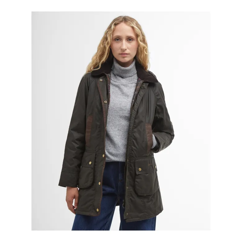 Bower Wax Jacket | Olive/Classic