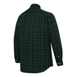 Bryggen Shirt | Green and Black Check
