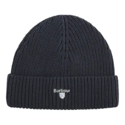 Cascade Knitted Beanie Hat | Navy