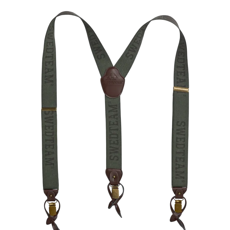 Crest Combi Suspenders | Green