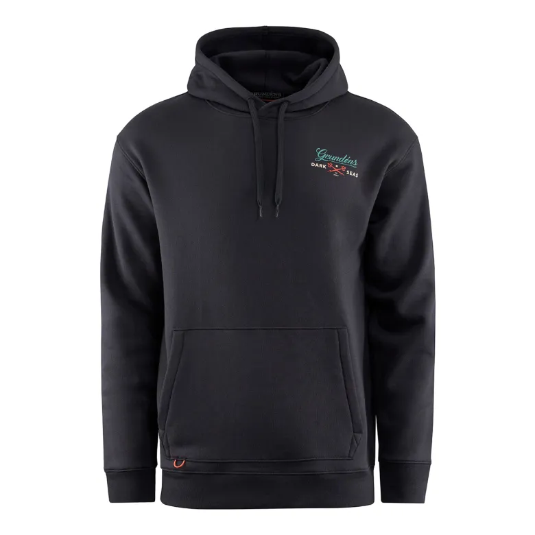 Dark Seas X Grundens Watchman Hoodie | Men's | Black