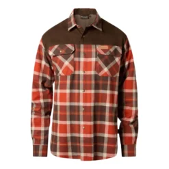 Douglas Shirt | Herr | OliveGreen/Cr.White