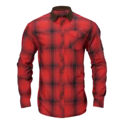 Driven Hunt flannel skjorta | Red/Black check