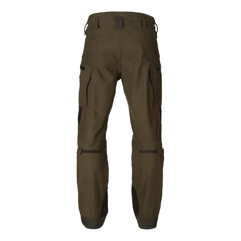 Driven Hunt HWS leather byxor | Willow green/Shadow brown