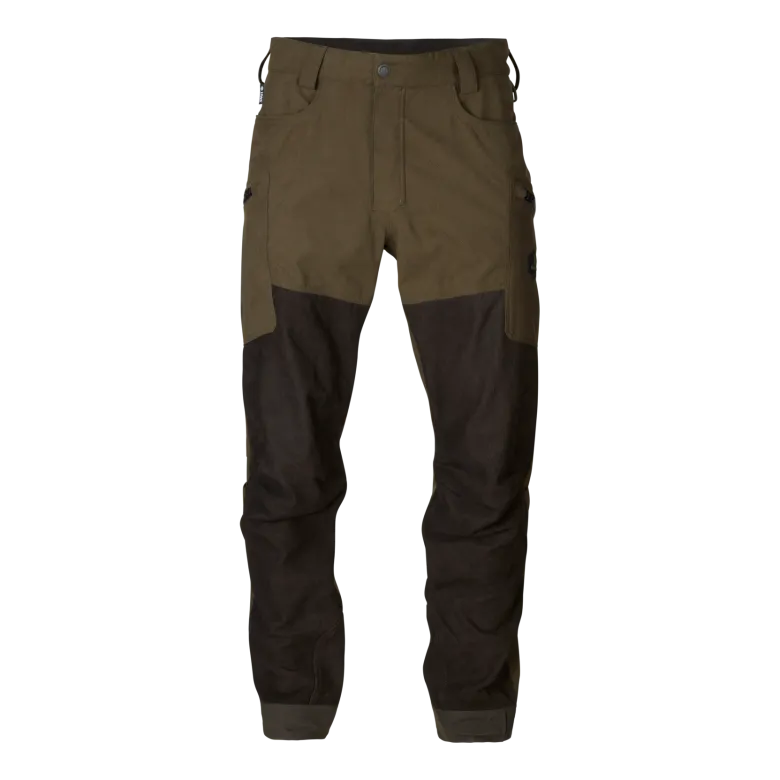 Driven Hunt HWS leather byxor | Willow green/Shadow brown
