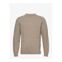 Essential Lambswool Crew | Dark Stone