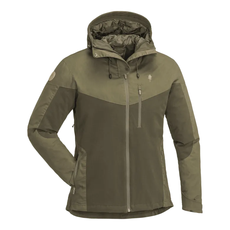 Finnveden Hybrid Ext jacka W | Dam | Dark Olive/H.Olive
