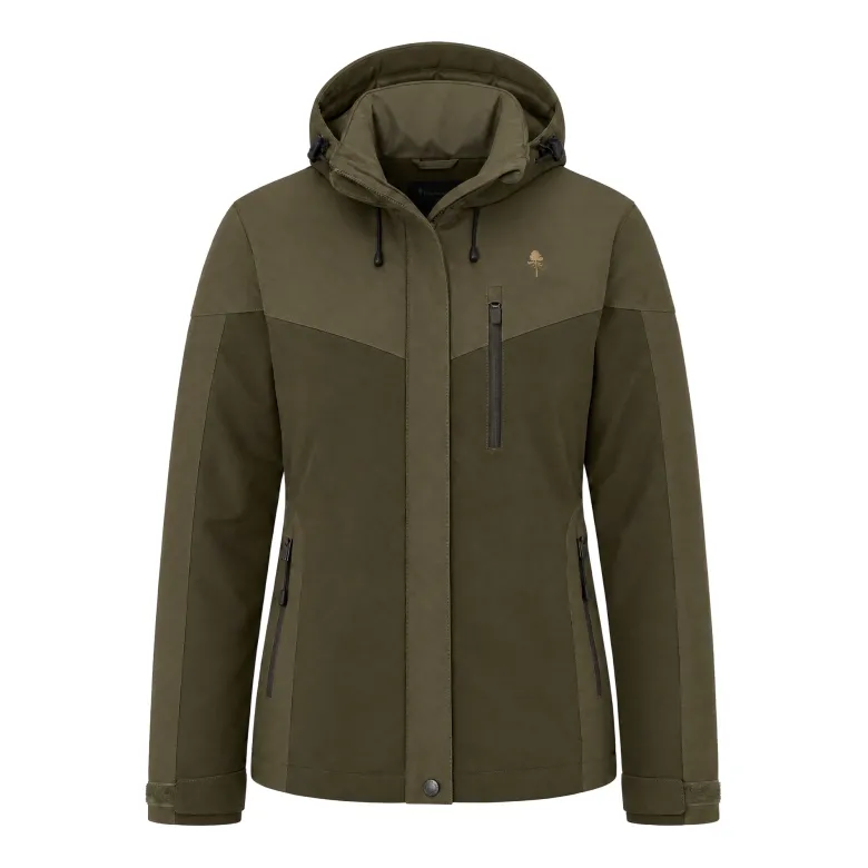 Finnveden Hybrid Ext jacka W | Dam | Dark Olive/H.Olive