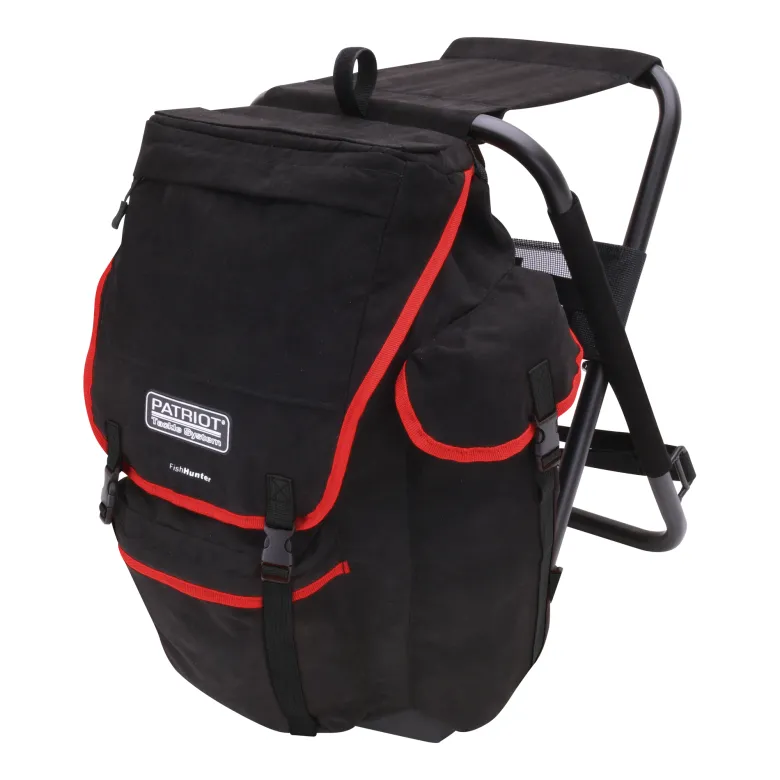 FishHunter sit on bag