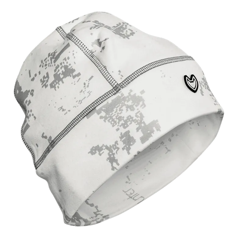 Fleece Hat 3D - White