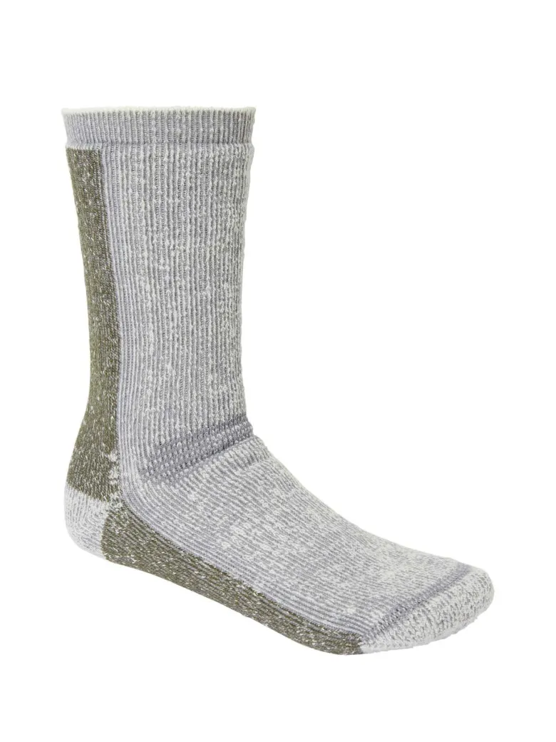 Frostbite Winter Wool Socks | Stone Grey