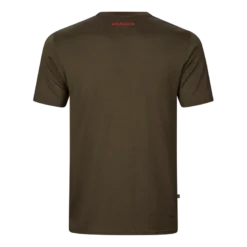 Game Kortärmad T-Shirt | Willow green moose
