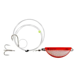 Halibut Anti Twist Rig | Orange Flash | 190cm / 350g