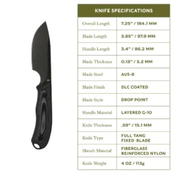 Halten Fast Kniv 3,85"