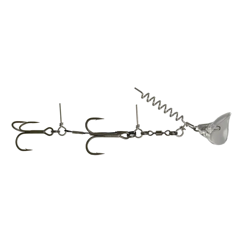 Headbanger RockerHead Stinger Shallow | L | #2/0 | Transparent