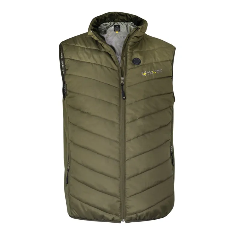 Heated Vest App-control Olive Green
