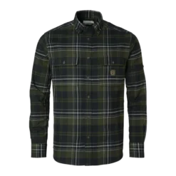 Heron Flannel Shirt Men | October Green Checked