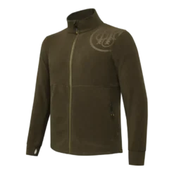 HP Logo Full Zip | Green Moss
