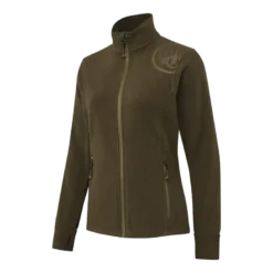 HP Logo W Full Zip | Green Moss