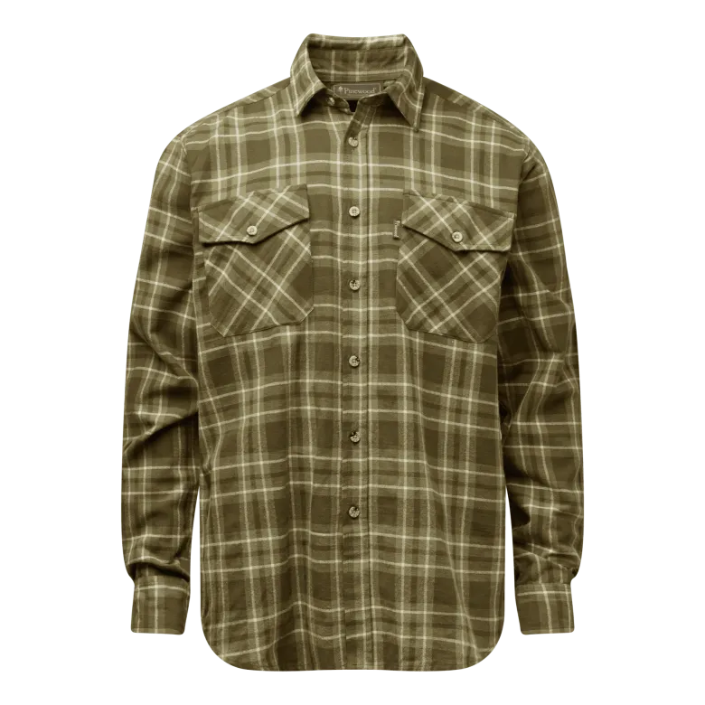 Härjedalen Shirt | Herr | Olive Green