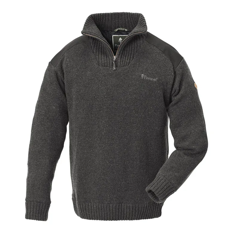 Hurricane Sweater | Herr | Dark Grey Mel