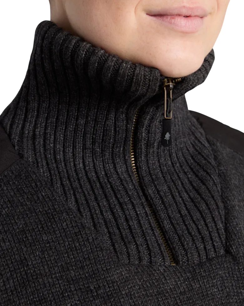 Hurricane Sweater W | Dam | Dark Grey Mel