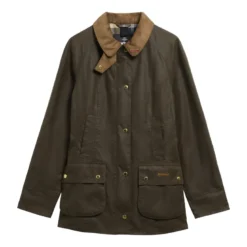 Icons Beadnell Wax Jacket | Beech/Birchwood