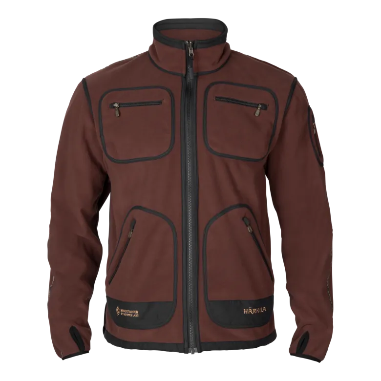 Kamko Fleece | Green/Bordeaux
