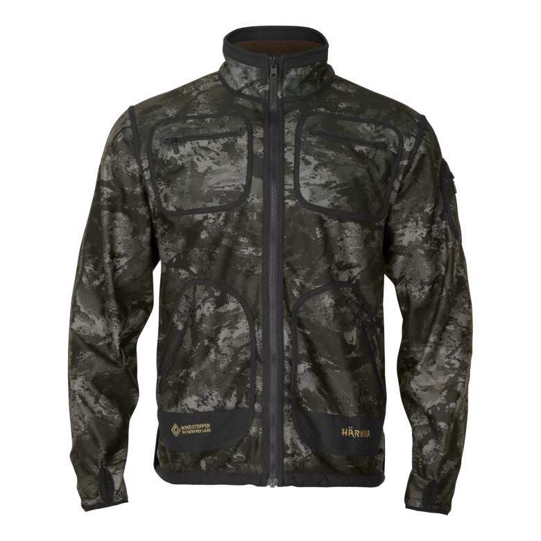 Kamko NOCTYX WSP Reversible Fleecejacka | AXIS MSP®Black/Willow green