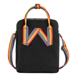 Kånken Rainbow Sling | Black-Rainbow Pattern