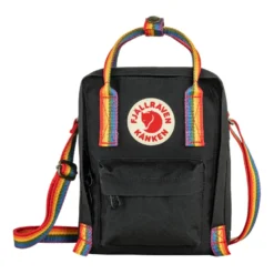 Kånken Rainbow Sling | Black-Rainbow Pattern