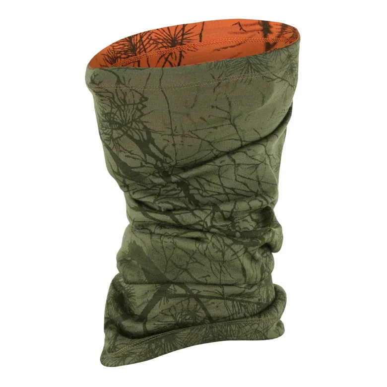 Lappland Neck Gaiter | Green Camo-Orange Multi Camo