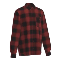 Lynx Wool Shirt | Red