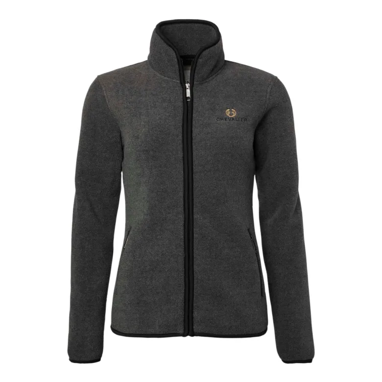 Mainstone Fleece Jacket Women | Anthracite w Black