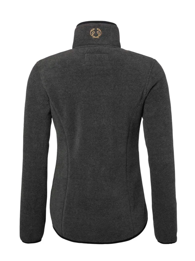 Mainstone Fleece Jacket Women | Anthracite w Black