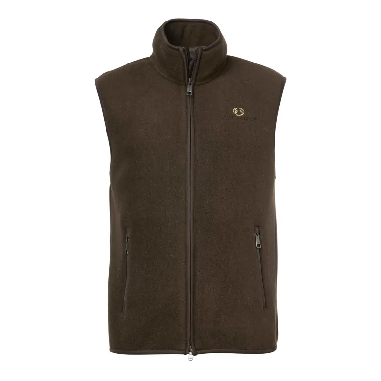 Mainstone Fleece Vest Men | Brown