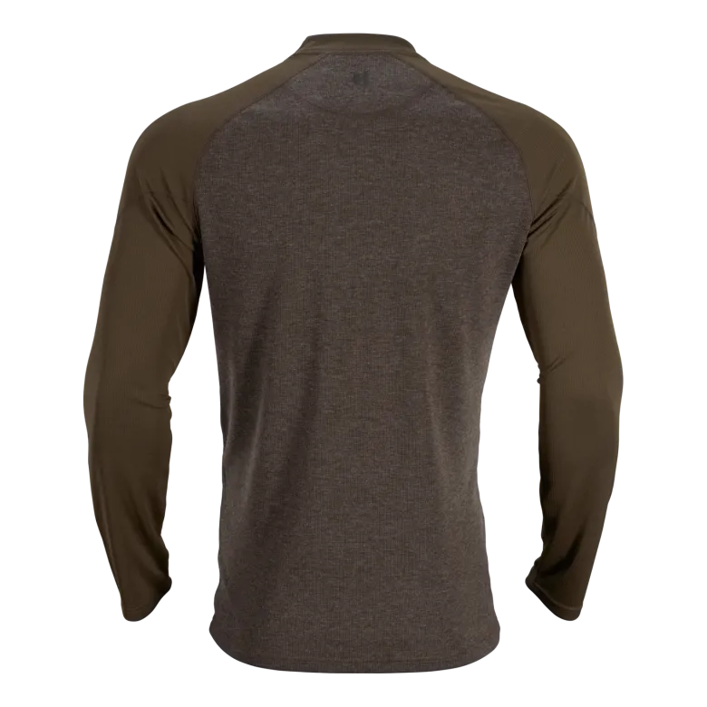 Metso L/S t-shirt | Olive night/Willow green