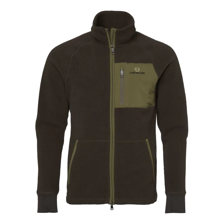 Pax Light Pile Jacket Men | Leather Brown