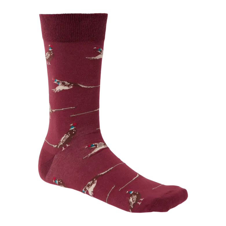 Pomeroy Socks | Fox Red Pheasant