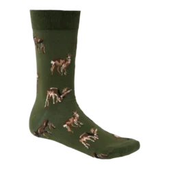 Pomeroy Socks | Rifle Green Deer