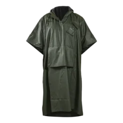 Poncho Forest Green