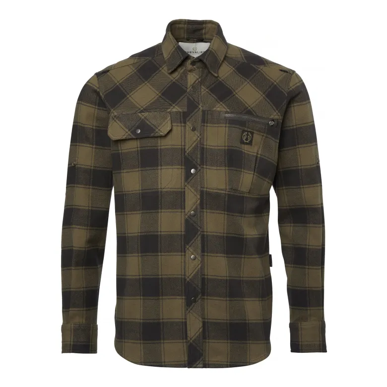 Raptor Heavy Flannel Shirt Men | Kodiak Brown Checked